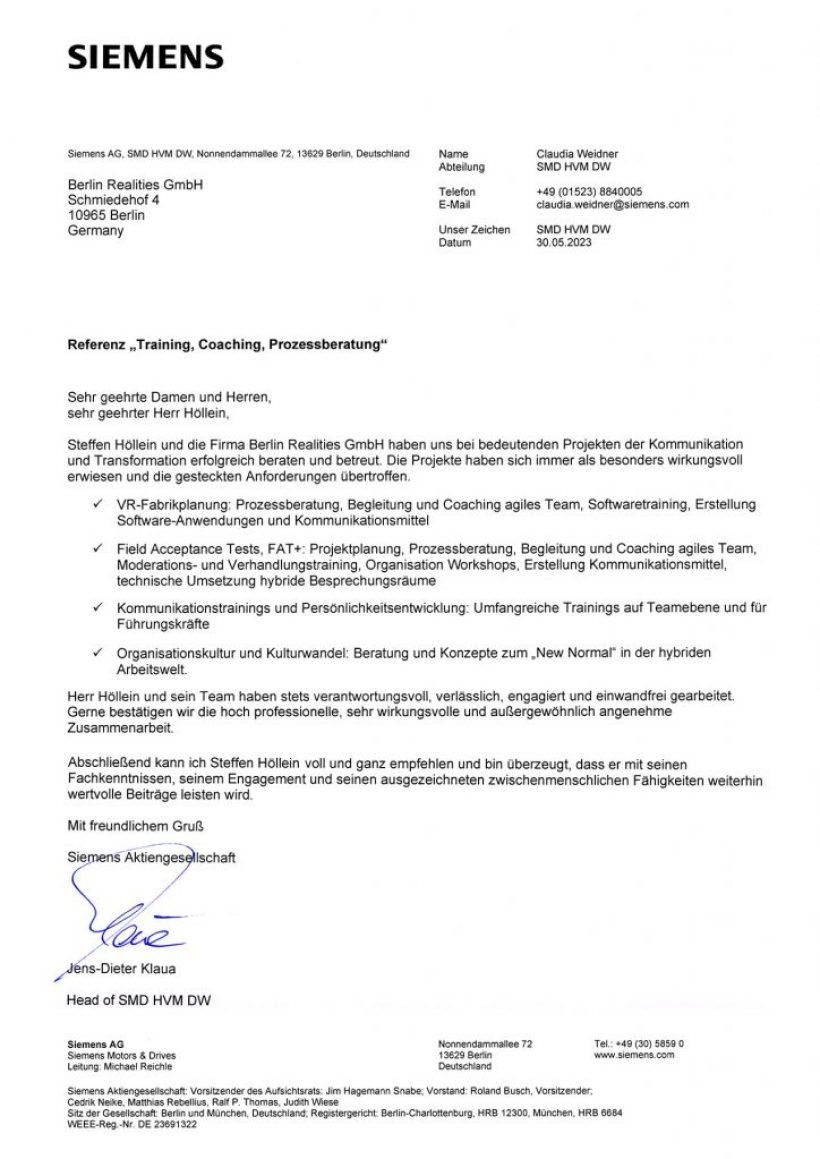 Referenz-Kommunikationstraining-Siemens